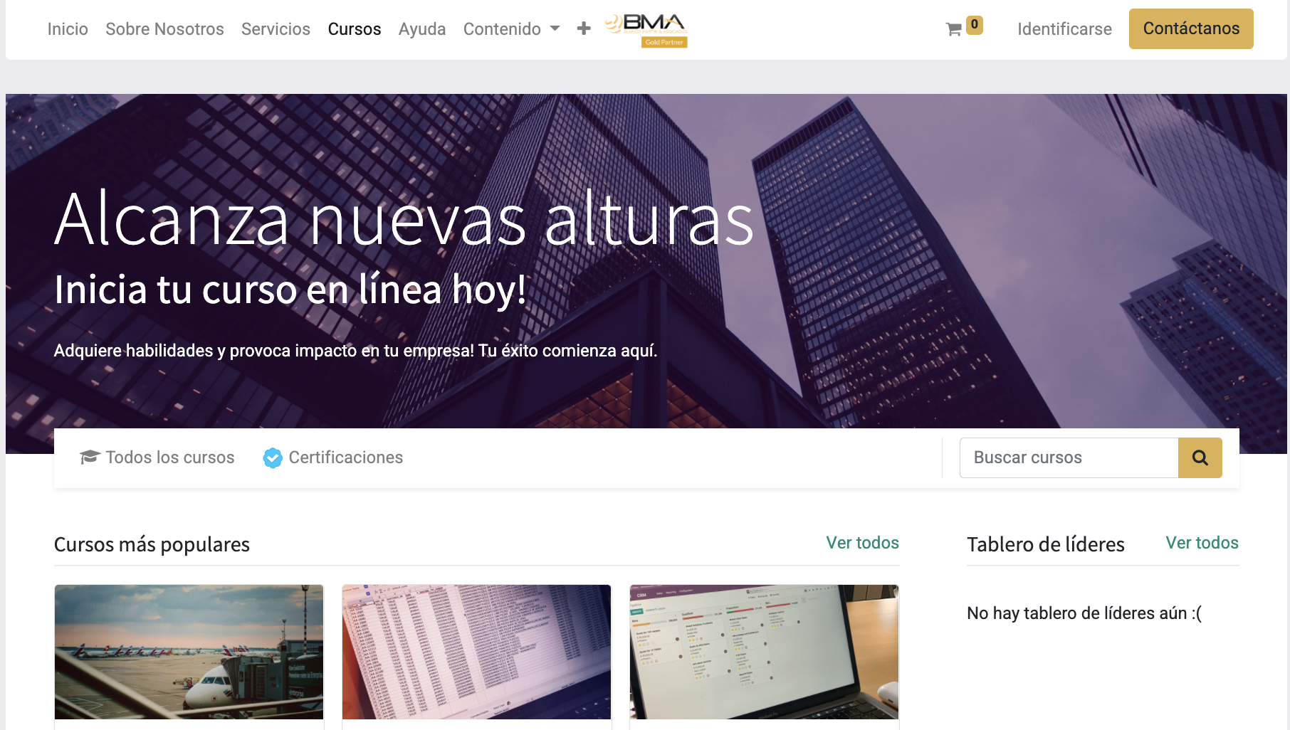 Conoce los cursos de BMYA